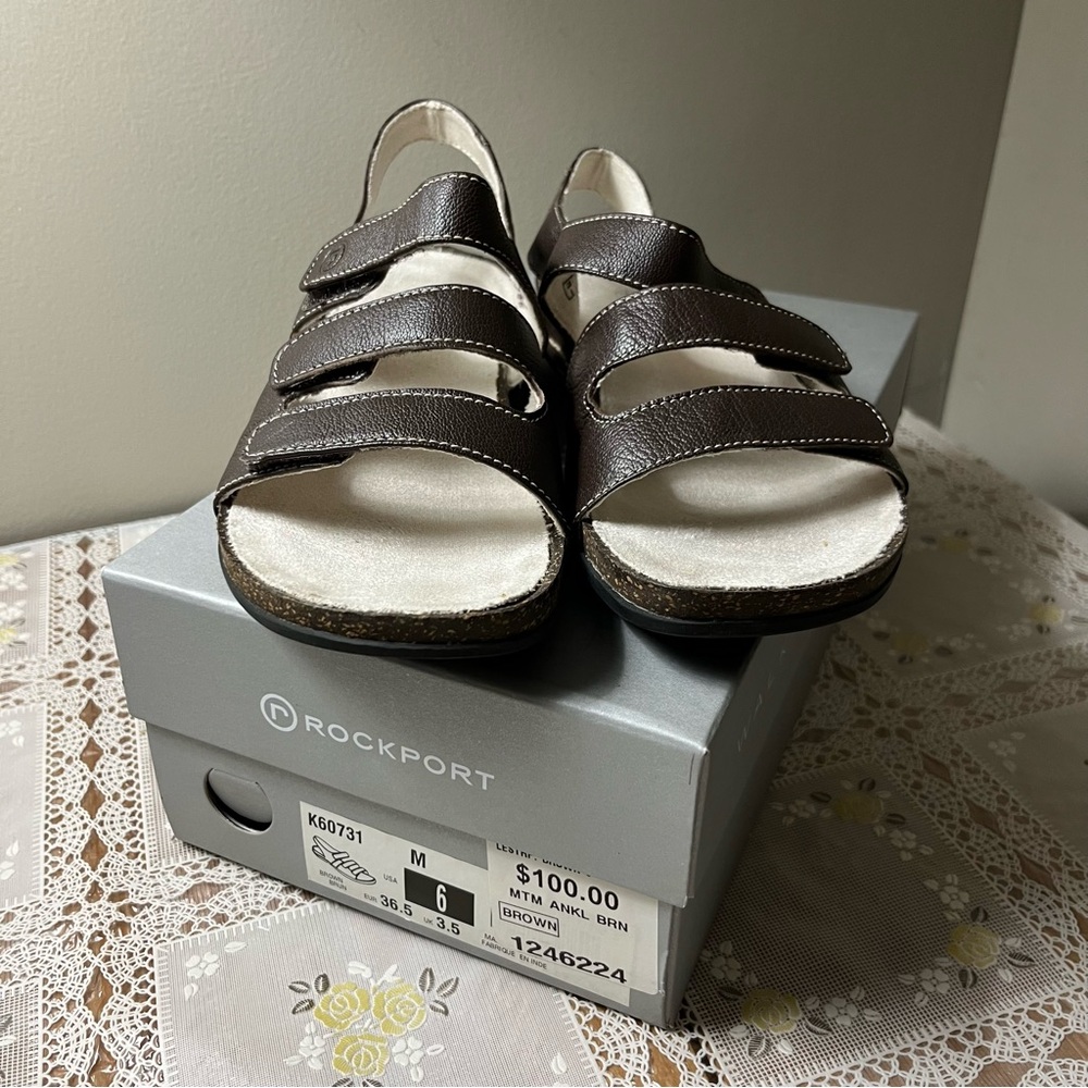 Rockport Brown Sandals